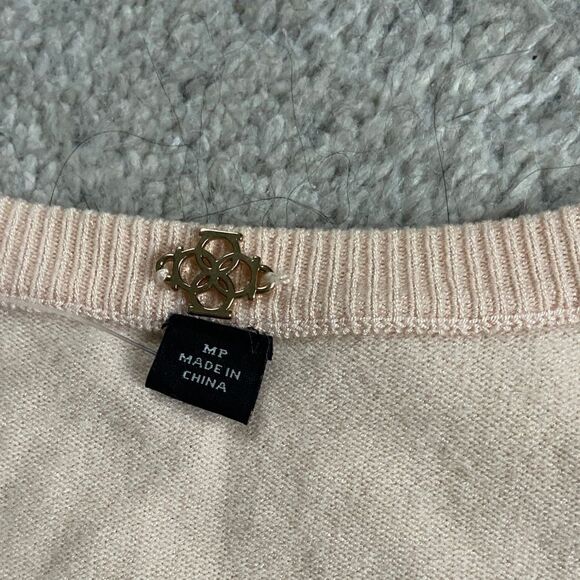 Ann Taylor Ann Round Neck Button Down Cardigan Petite - Picture 5 of 12